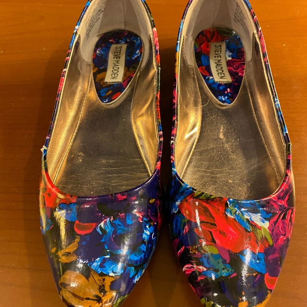 Steve Madden Floral Ballerina Flats